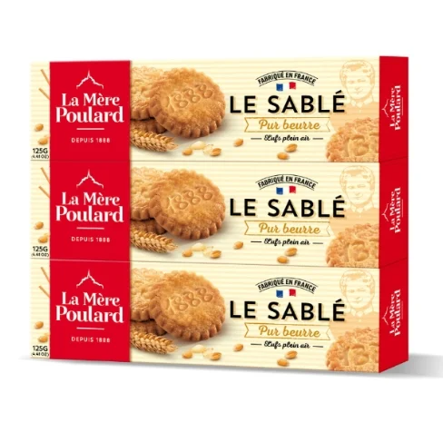 Lot3x125g Sable M.poulard