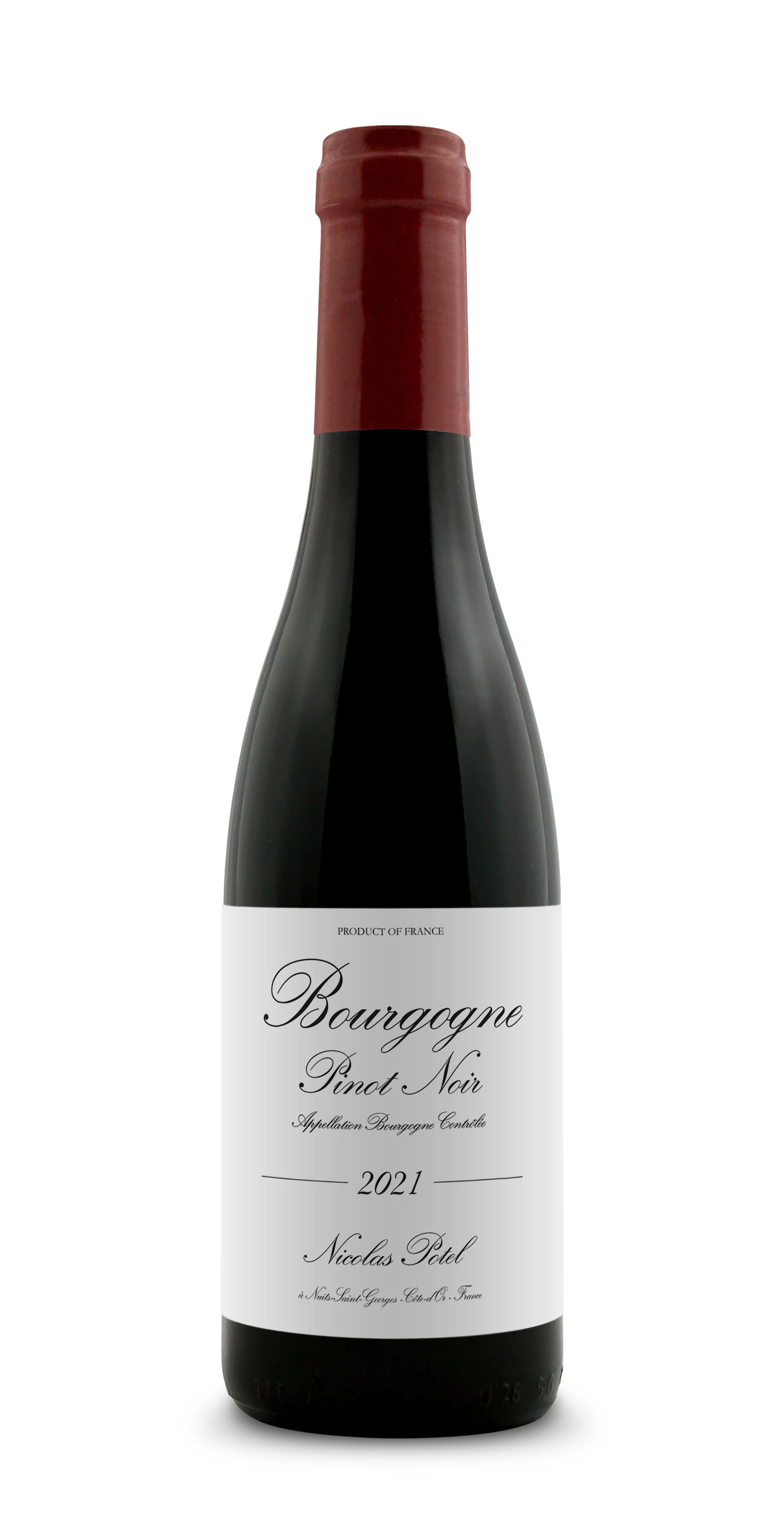Vin Rouge de Bourgogne Pinot Noir 2021 13% 75cl - NICOLAS POTEL
