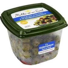 Mediterranean olive cocktail thyme and parsley 400g - Mille Et Un Sud