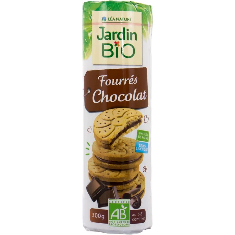 Kekse gefüllt mit BIO-Schokolade 300g - JARDIN BIO