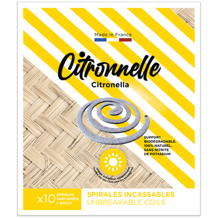 10 Encens A Spirales Citr