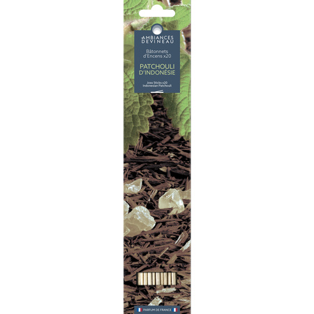 20 Bat Encens Patchouli Indo