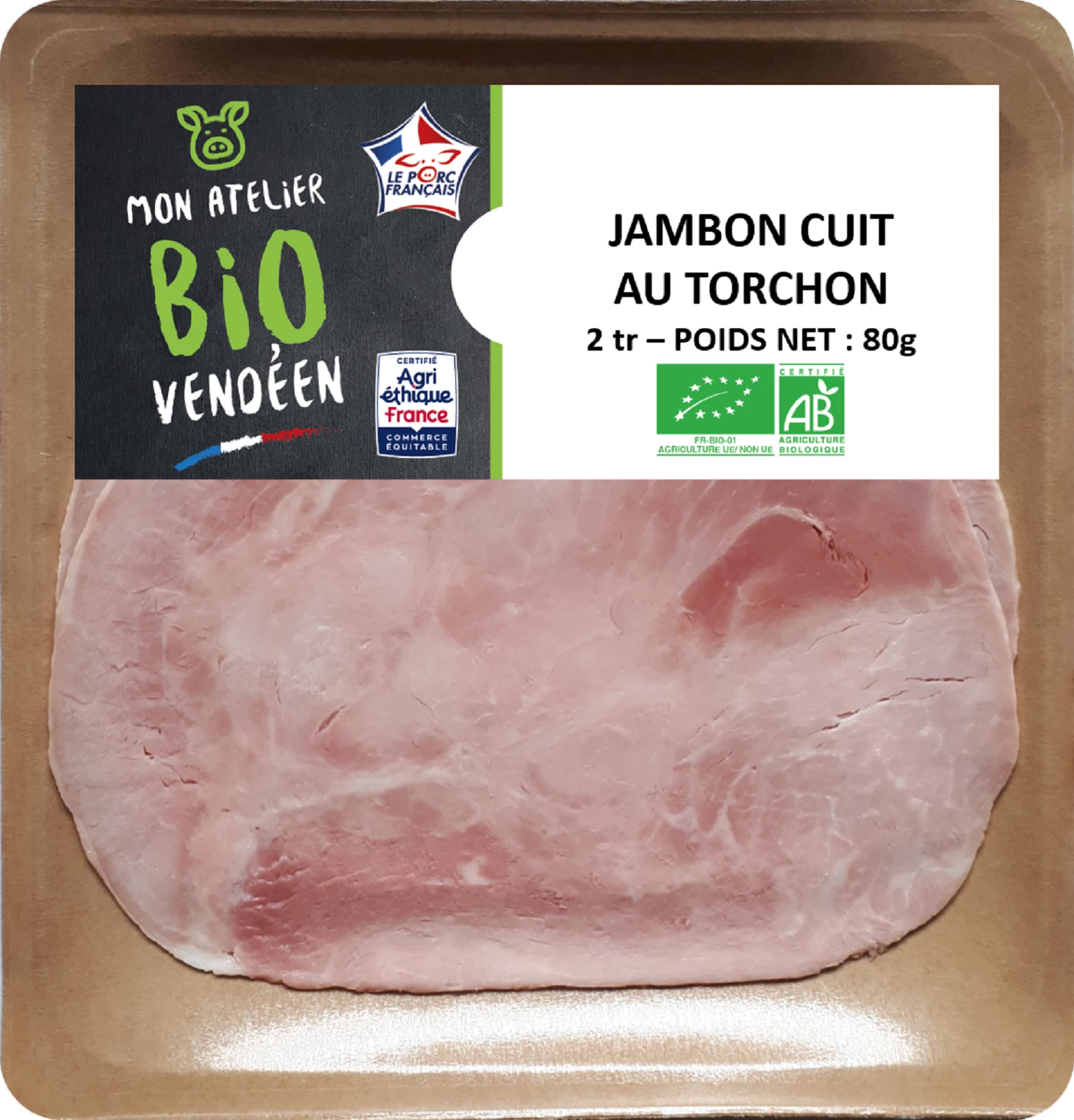 Jambon Sup Torchon Dd X2 Bio 8