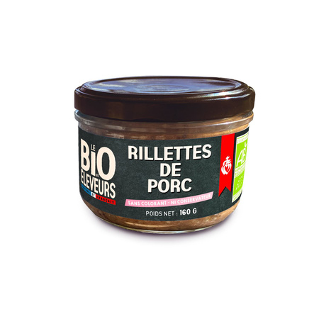 160g Rillette De Porc Bio