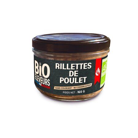 160g Rillettes De Poulet Bio