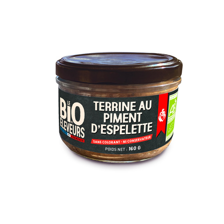 160g Terrine Pim Esp Bio