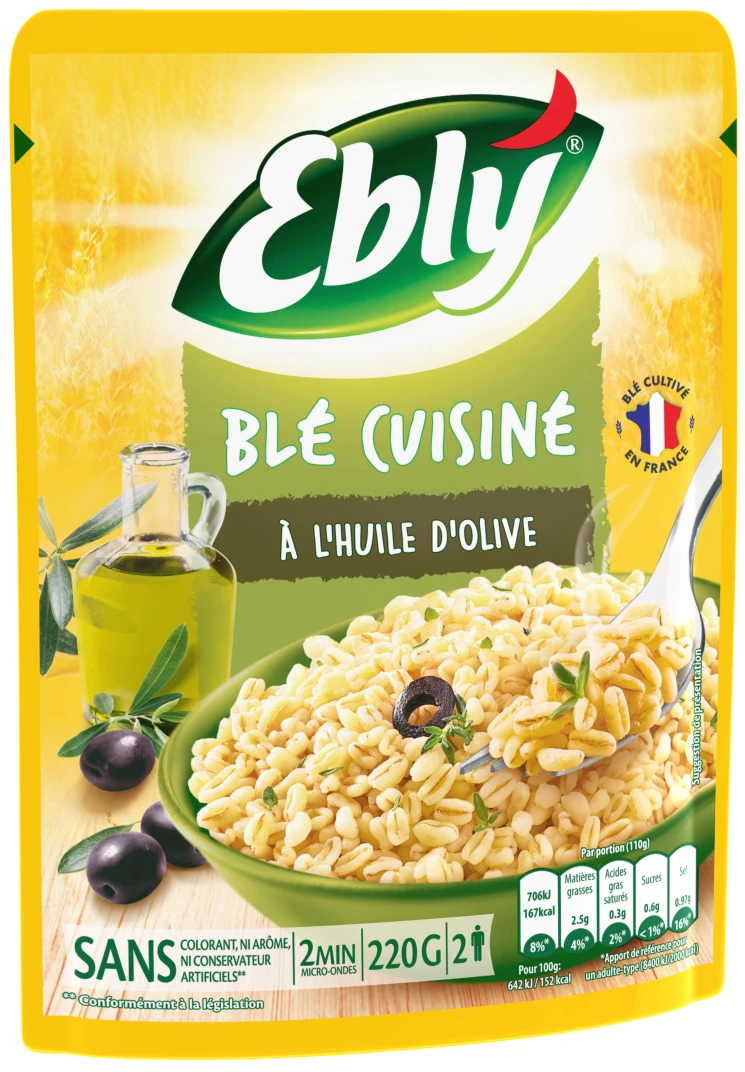 オリーブオイル漬け小麦、220g - EBLY