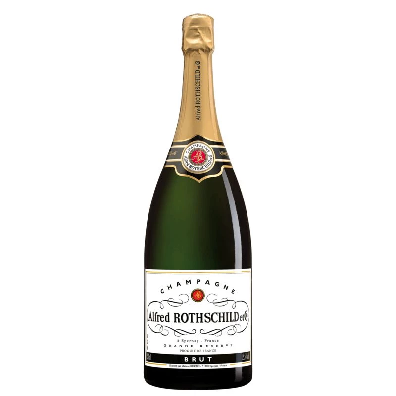 Champagne Brut Pinot Meunier, 12,5°, 1,5l - ALFRED ROTHSCHILD&CIE