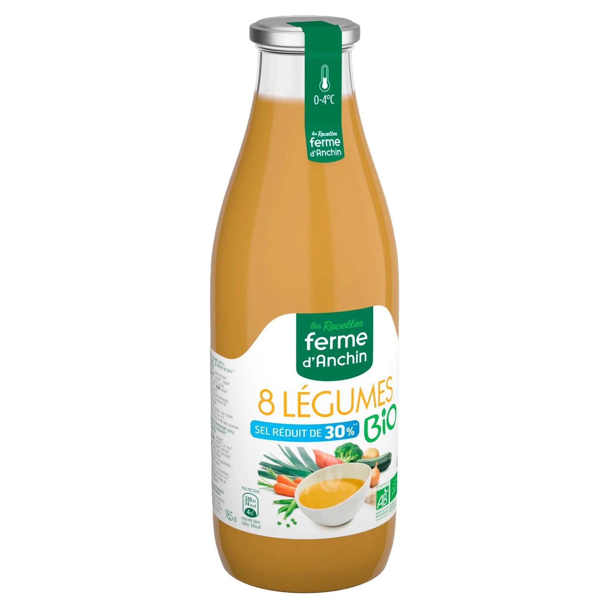 Soupe 8 Legu Bio 30 S Reduit