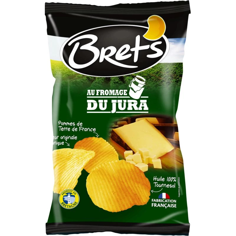 Jurakaaschips, 125g - BRET'S