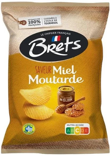 Patatas fritas con miel y mostaza, 125 g - BRET'S