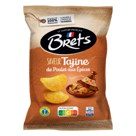 125g Brets Sav Tajine Poulet