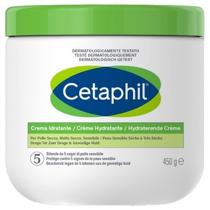 Crème hydratante peaux sèches à très sèches 450 g - CETAPHIL