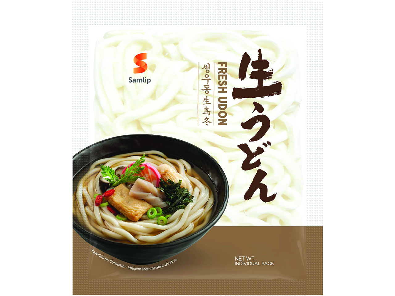 Precooked Udon Noodles 200g - Samlip