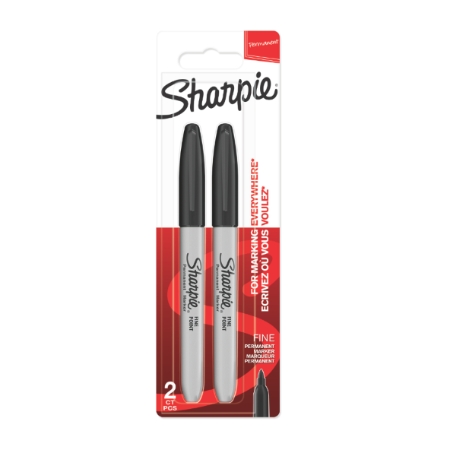 Sharpie Marqueur Noir F X2