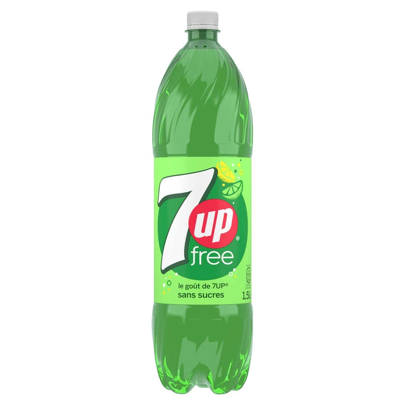 Soda sans sucres 1,5L - 7 UP