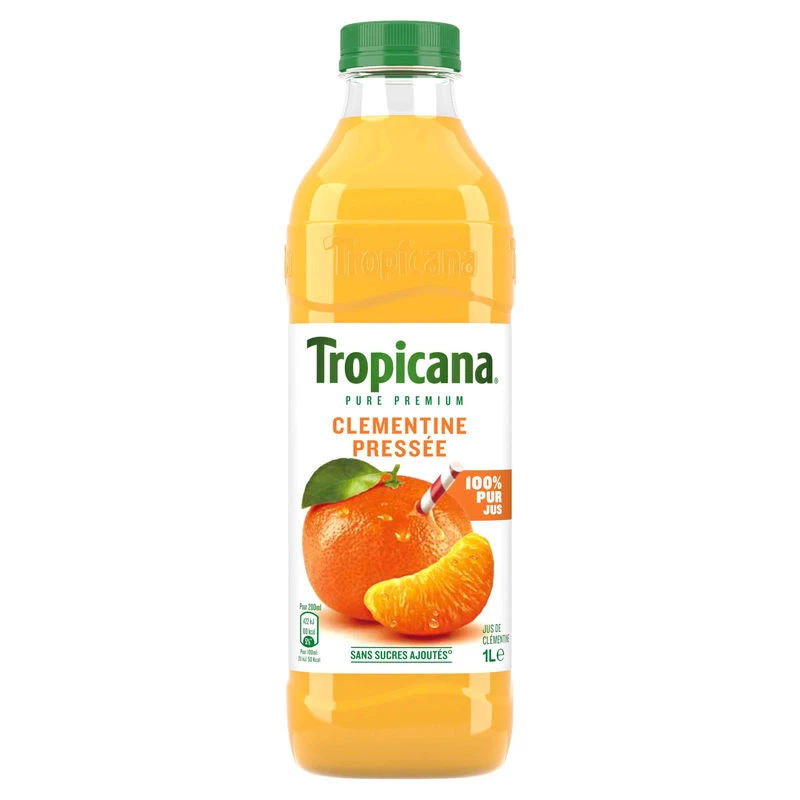 Pur jus de clémentine pressée 1L - TROPICANA