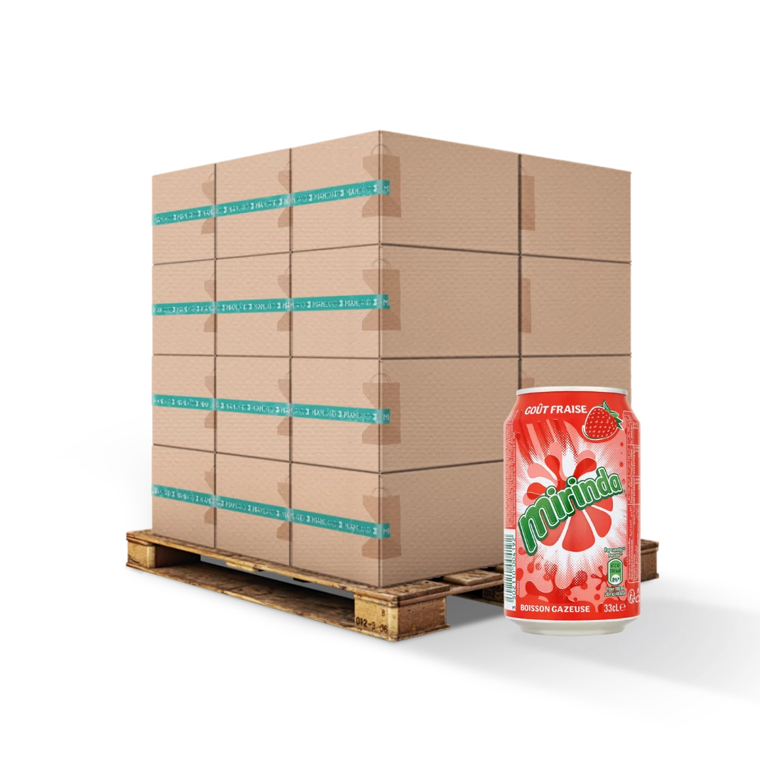 Клубничная газировка 33cl X24 - MIRINDA