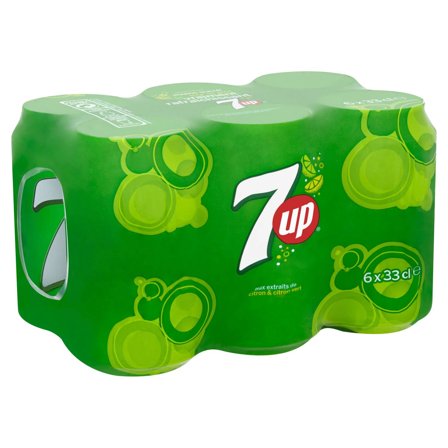 Refrigerante Citron Vert, 6x33cl - SEVEN UP