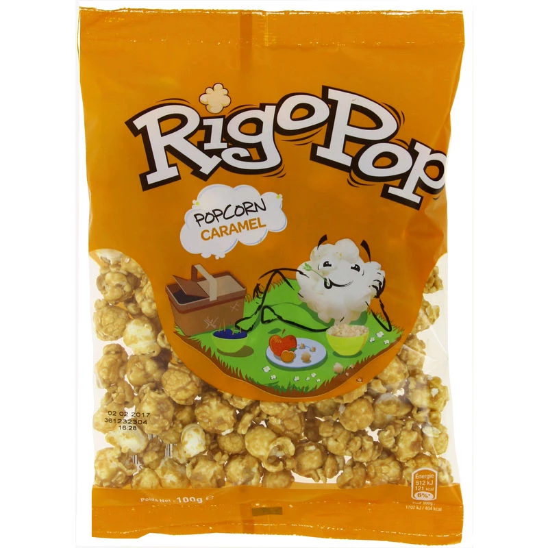 Pop Corn Caramel, 100g - RIGOPOP