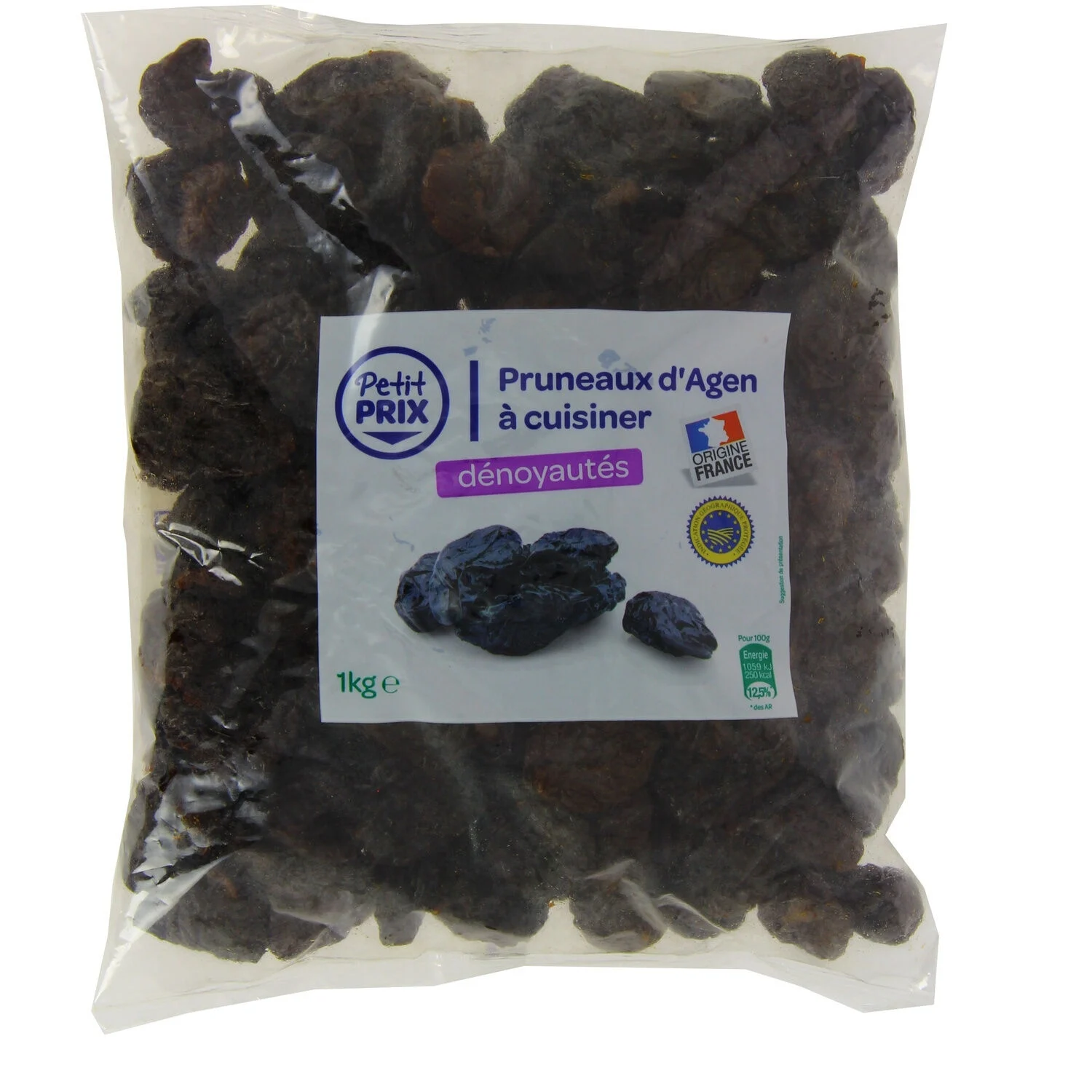1kg Prune Denoy 55 66 Low Price - PETIT PRIX