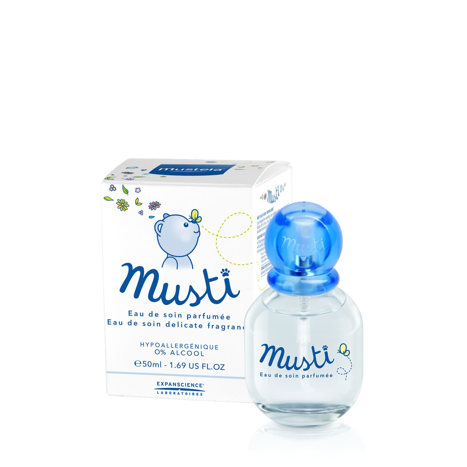 Eau de soin Musti 50ml - MUSTELA