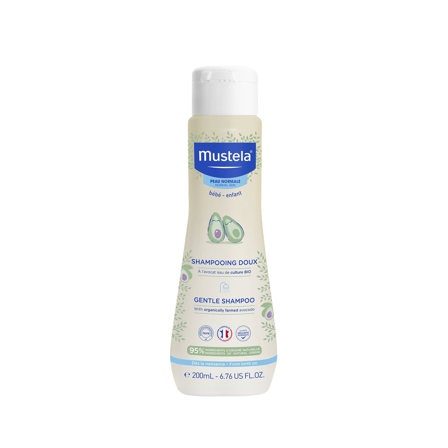 Shampooing doux 200ml - MUSTELA