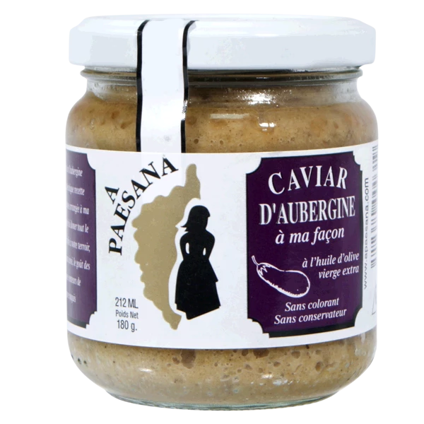 Caviar de berenjena a mi manera 180G - A PEASANA