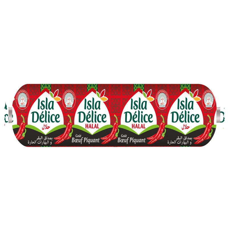 Saucisson Halal Goût Buf Piquant