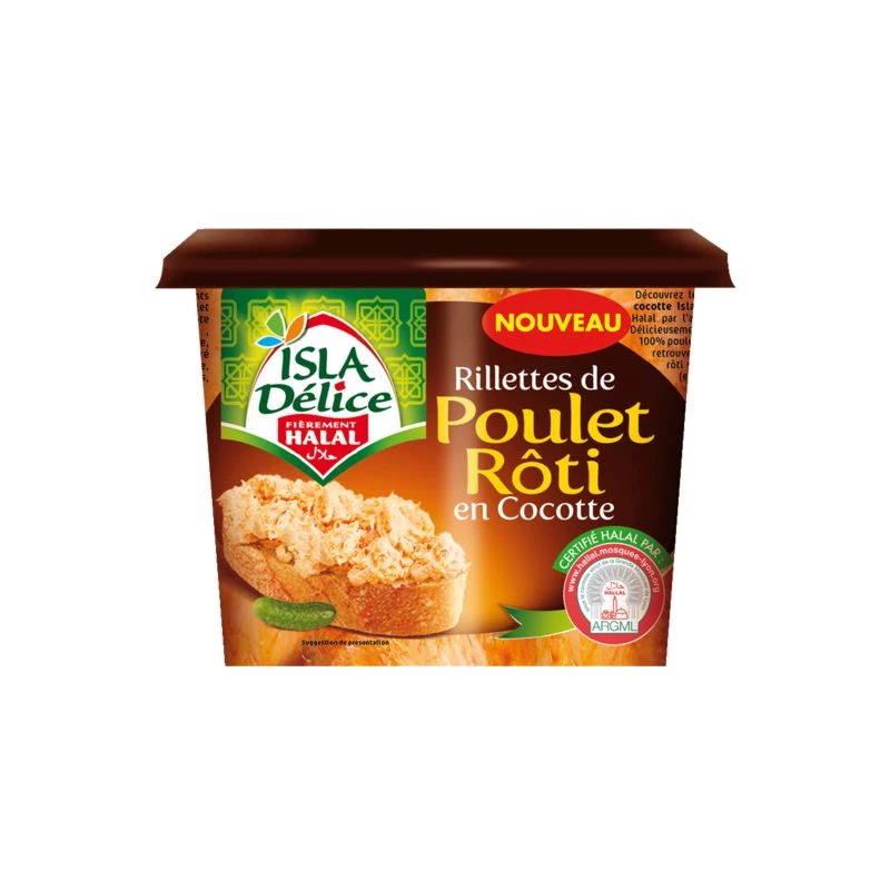 Rillettes Poulet Roti 220g