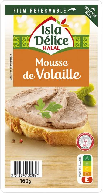 Mousse de Volaille, 160g - ISLA DÉLICE