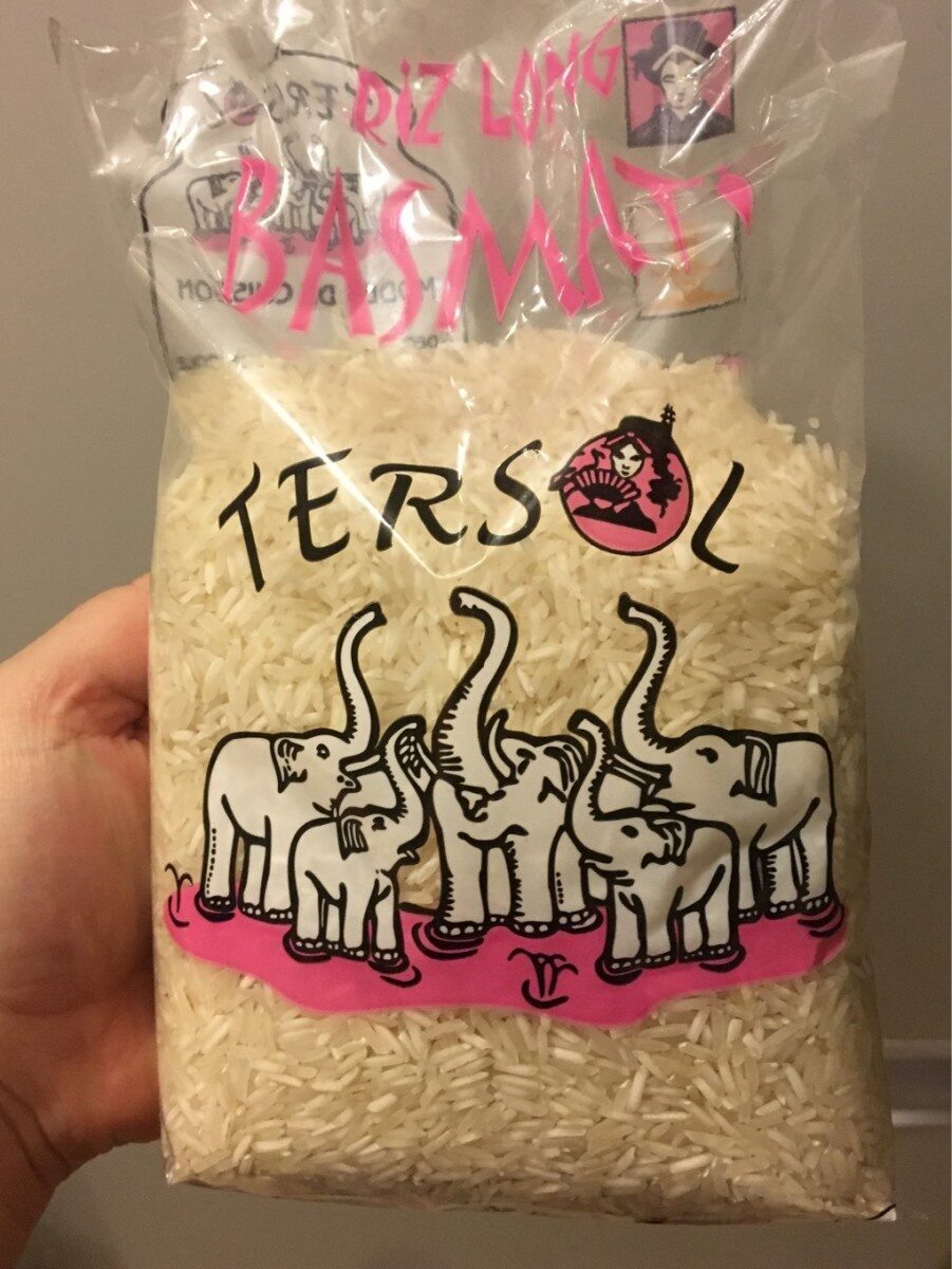 Riz Long Basmati Tersol Import 1kg - Tersol