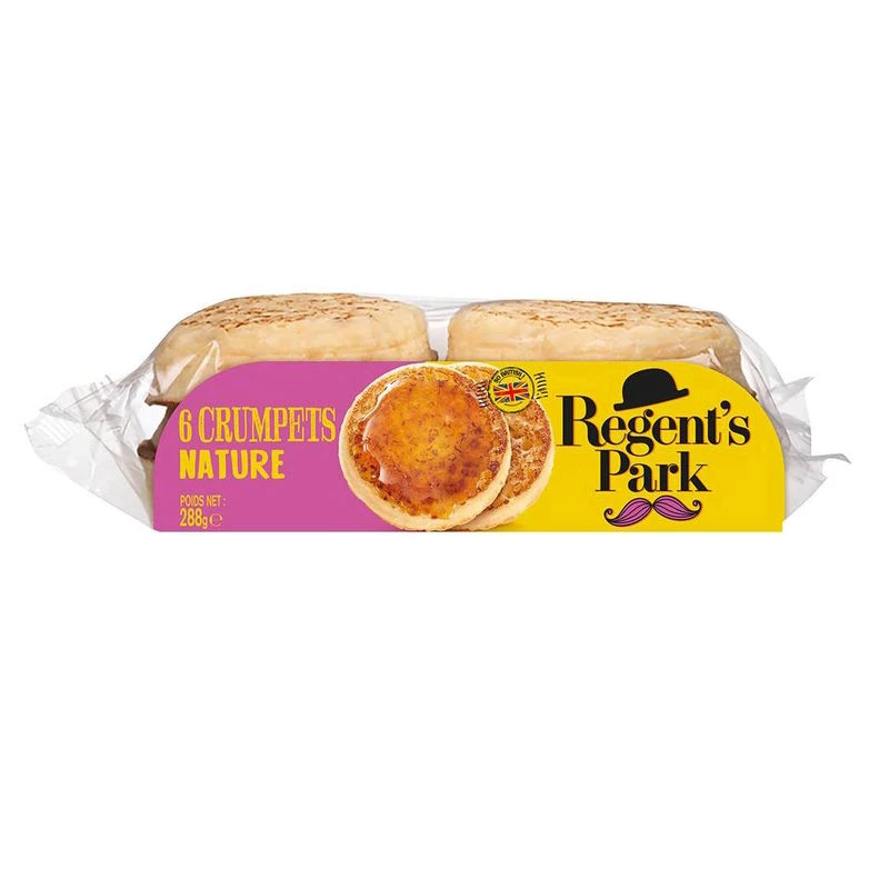 6 Crumpets X4 250g - REGENT'S PARK