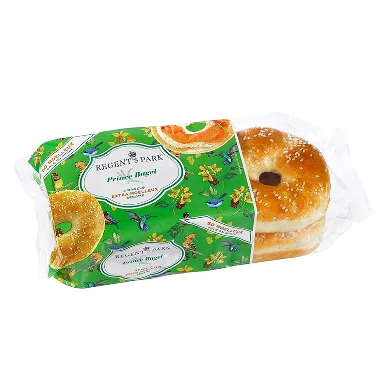 Bagel au Sésame X4 250g - REGENT'S PARK