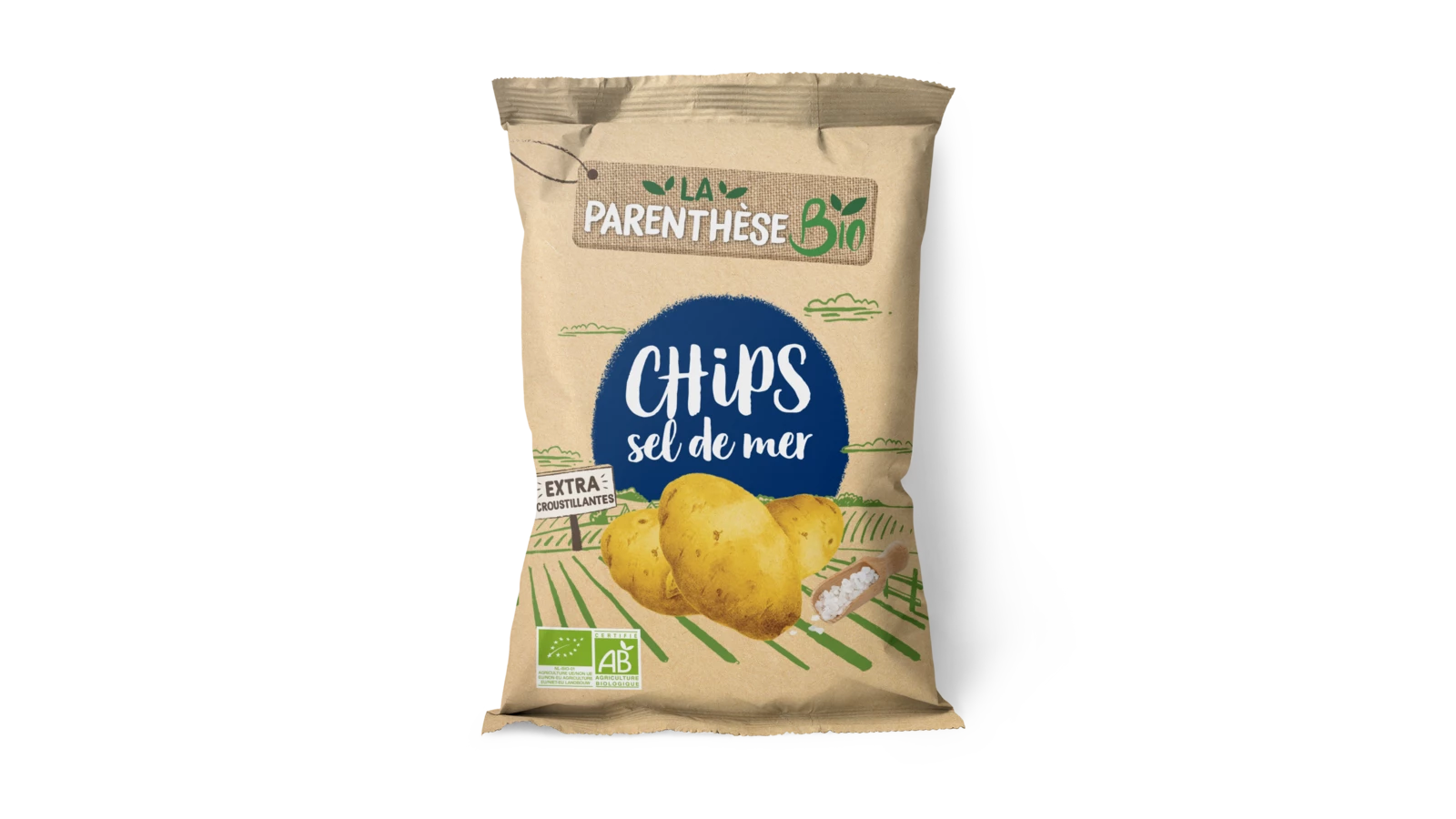 Lpb Chips Sel Bio 125g