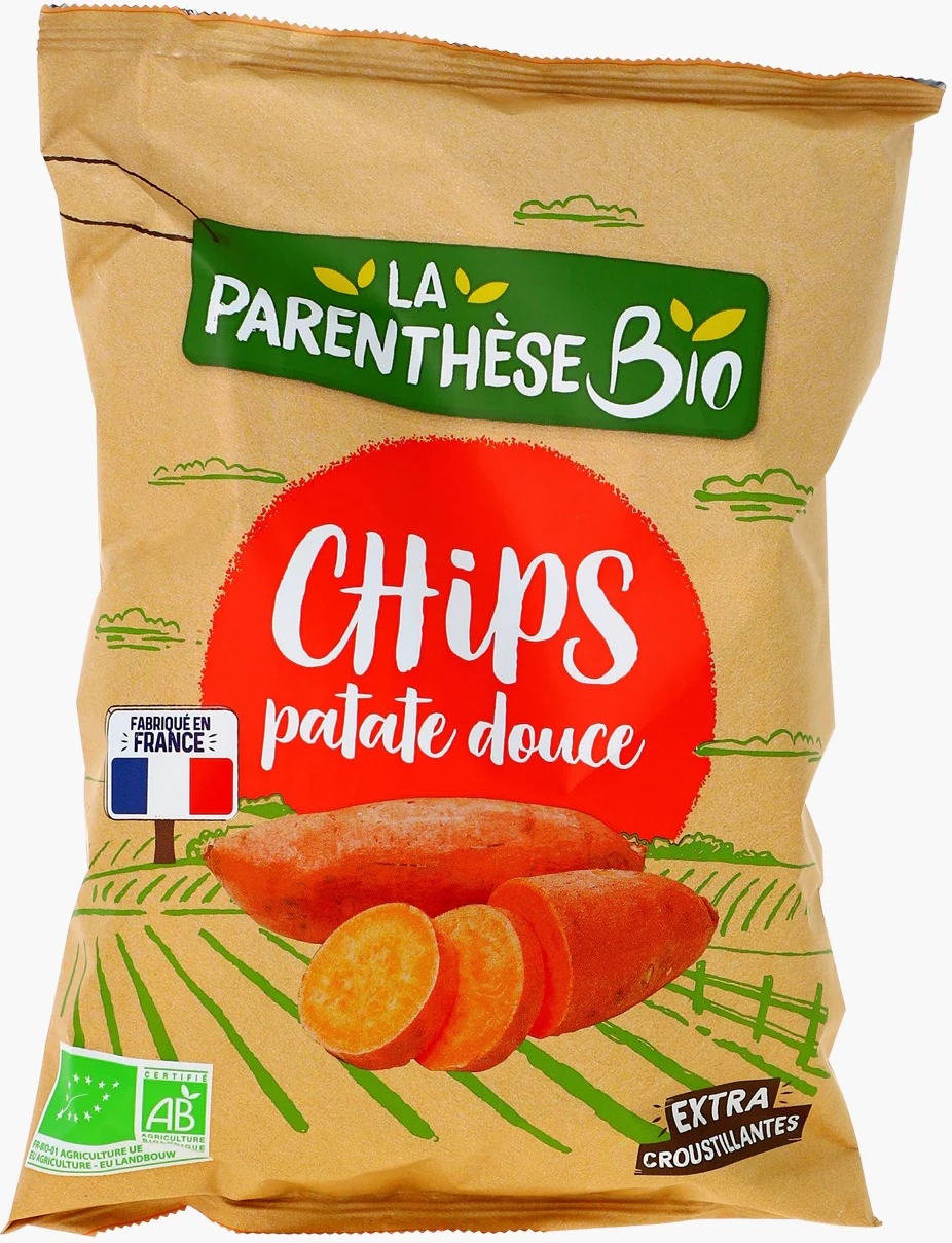 Chips Patate Douce Bio Lpb 75g