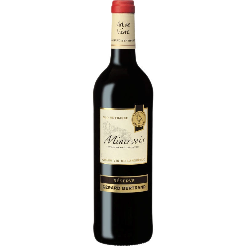 Minervois Art Vivre Rg75cl