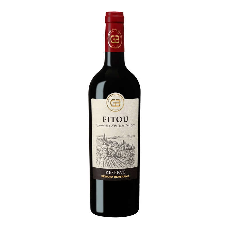 Fitou 朗格多克鲁西永 AOP 红葡萄酒，75cl - GERARD BERTRAND