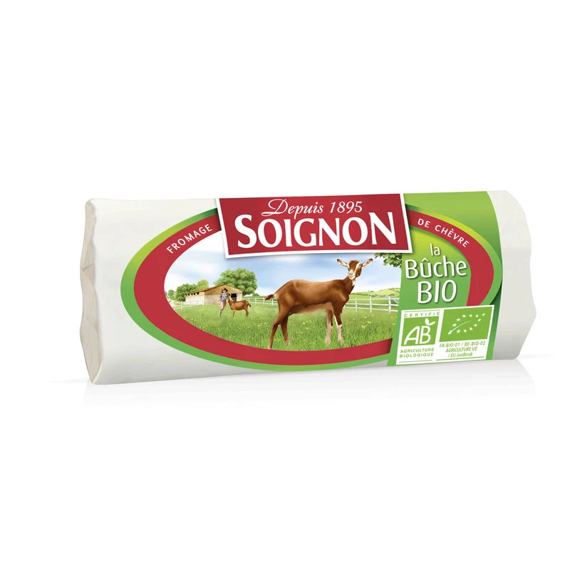 Organic Goat Log 180g - SOIGNON