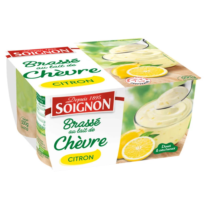 Soignon Herb Chevre Zitrone 4x12
