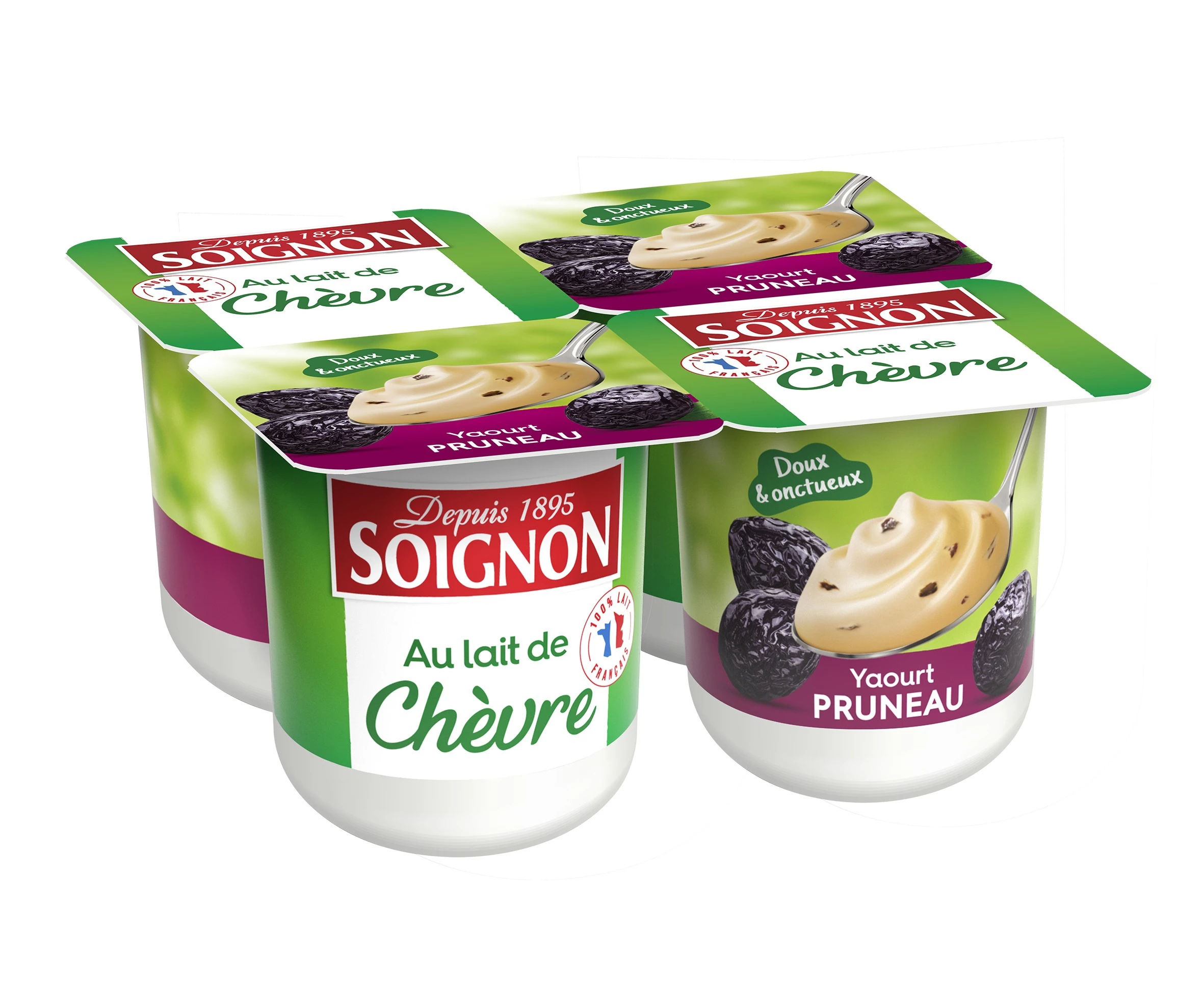 Yogur De Cabra Con Ciruelas 4x125g S
