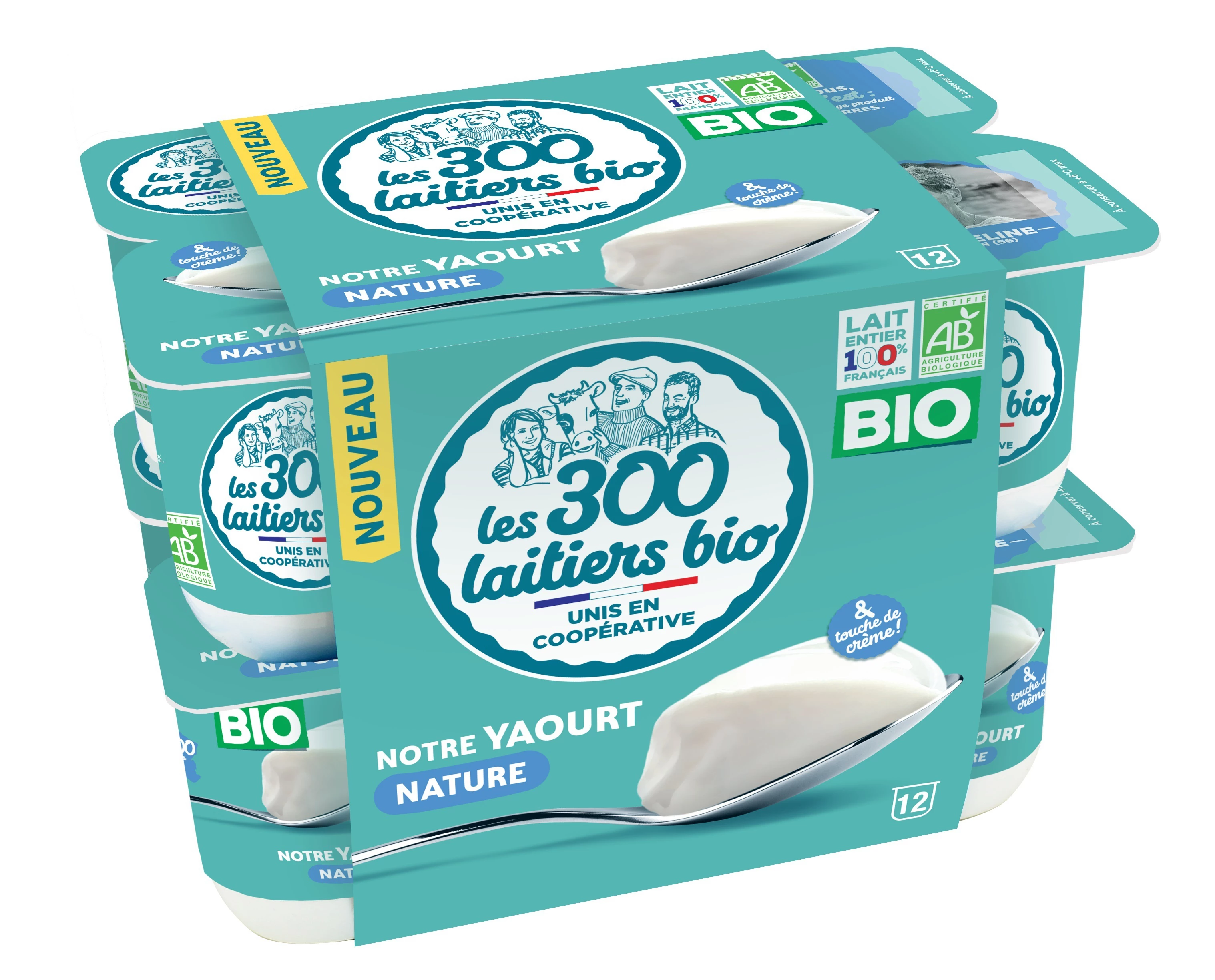 Yaourt bio nature - LES 300 & BIO