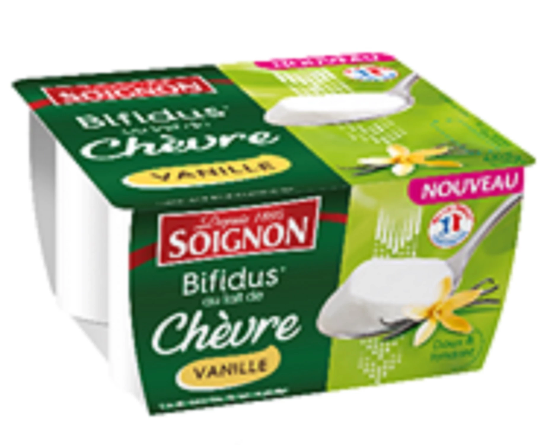 Queso de cabra bífidus vainilla 4x110g