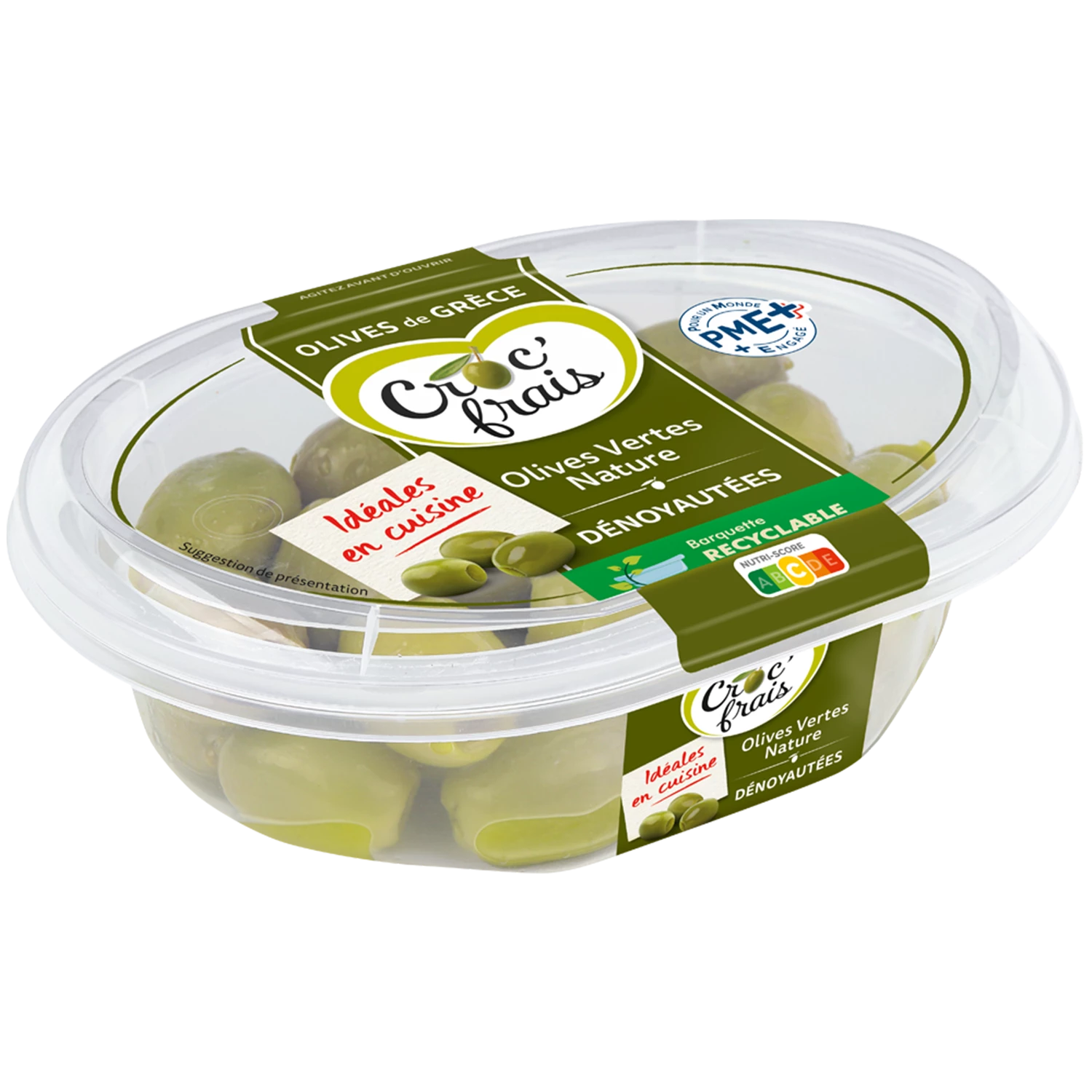 Olives Vertes Denoy Nature 180