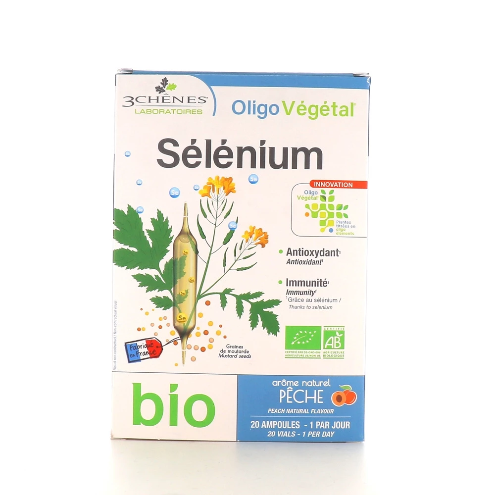 Sel Olig Veg Pec, 20 ампер, 3 канала, био - Les 3 chênes