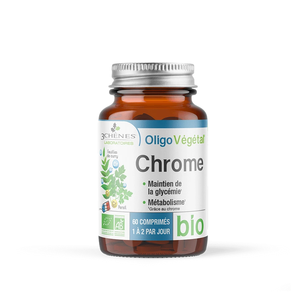 60com Magnes Oligovege 3ch Bio - Les 3 chênes