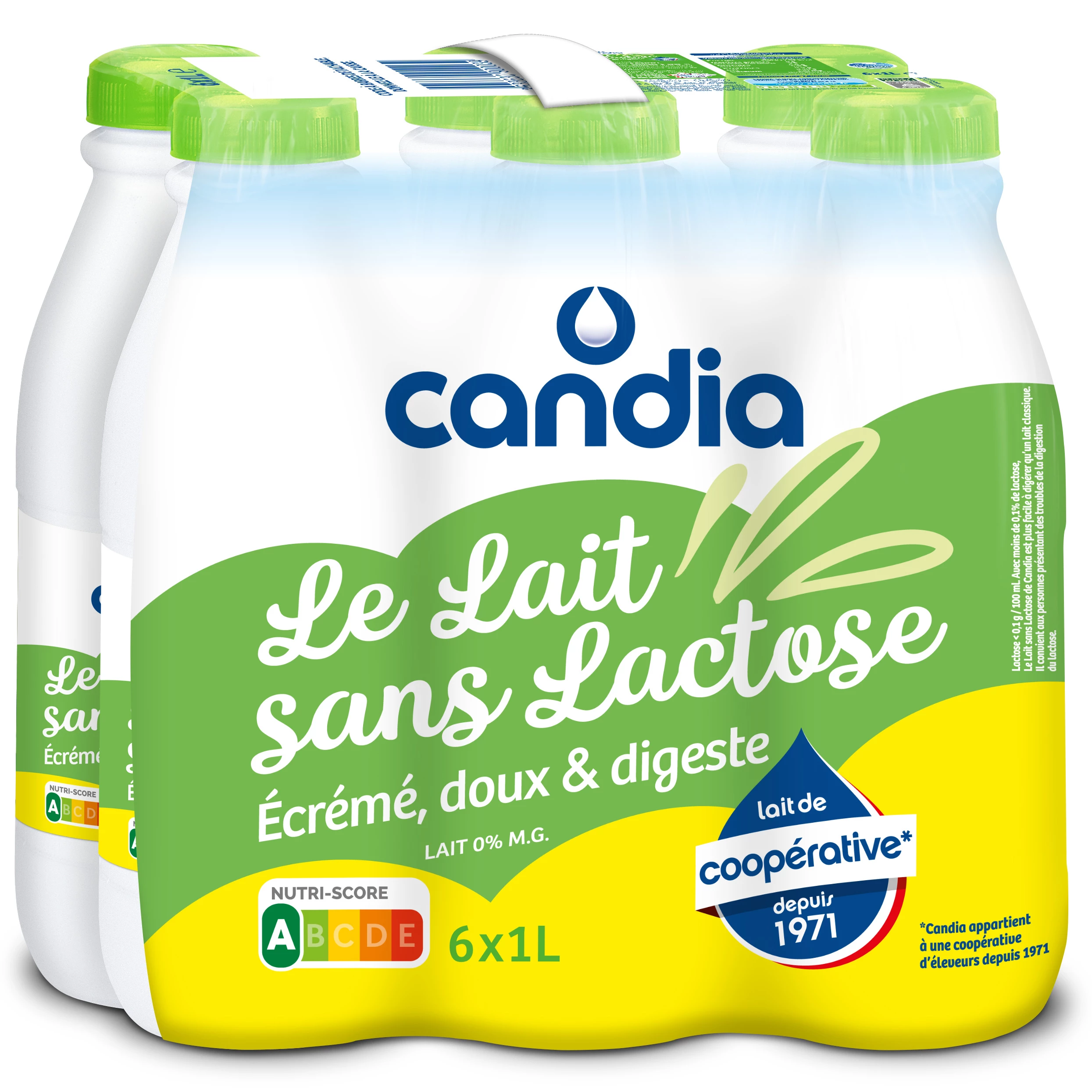 Candia Dx Leger Ecrem Bp 6x1l