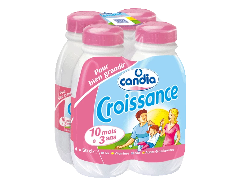 Lait bébé croissance 3ème âge 4x50cl - CANDIA