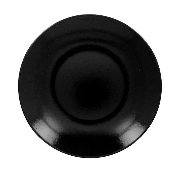Assiette Plate Diam26cm Noire
