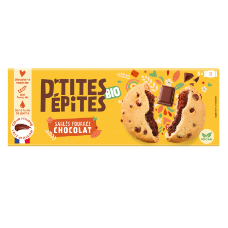 155g Sables Bio Pepite Chocola